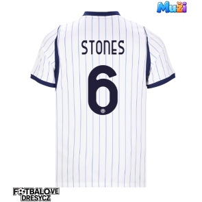 Inter Milan John Stones #6 Venkovní Dres 2026-27 Krátký Rukáv Inter Milan John Stones #6 Venkovní Dres 2026-27 Krátký Rukáv